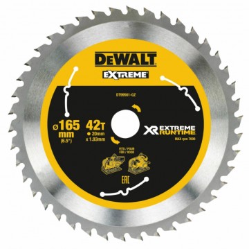 Dewalt DT99561 XR Extreme Runtime sagblad 165mm x 20mm x 42T