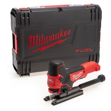 Milwaukee M18 FBJS-0X FUEL børsteløs kompakt stikksag (kun kropp) i HD koffert