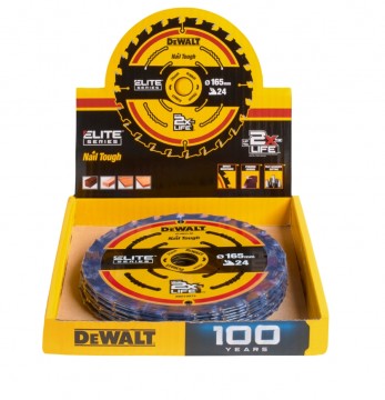 Dewalt DT10400 Elite sirkelsagblad 165 x 20 mm x 24T