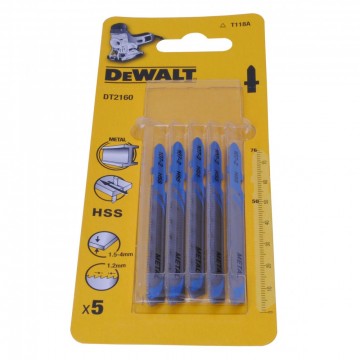Dewalt DT2160 stikksagblader til metal(5stk blader)