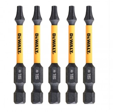 Dewalt DT7394T Extreme FLEXTORQ T15 skrutrekkerbits 57 mm (pakke med 5)