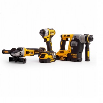 Dewalt DCK305P2T 18V 3-delers 18V børsteløs verktøysett (2 x 5.0Ah batterier)