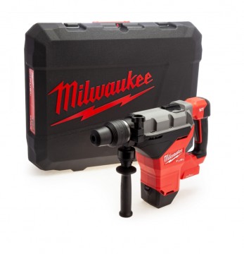Milwaukee M18 FHM-0C FUEL ONE-KEY 8kg børsteløs SDS-MAX borhammer (kun kropp, uten batteri og lader) levert i koffert