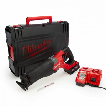 Milwaukee M18 FSZ-501X FUEL Sawzall børsteløs bajonettsag (1 x 5.0Ah batteri)