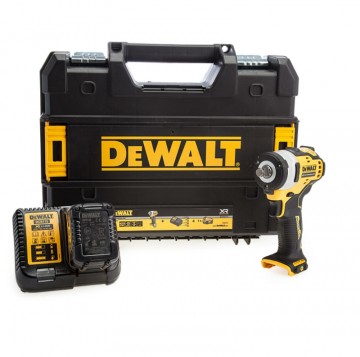 Dewalt DCF901P1 12V XR børsteløs 1/2 tommer muttertrekker sett (1 x 5,0Ah batteri)