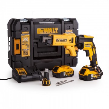 Dewalt DCF620P2K 18V børsteløs skruautomat (2 x 5 Ah batterier)