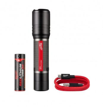 Milwaukee L4 FL2000-301 USB oppladbar lommelykt 2000 lumen