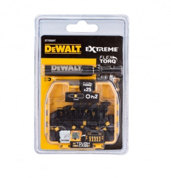 Dewalt DT70564T Extreme FLEXTORQ PZ2 Skrutrekkerbits 25 mm + Drive Guide (pakke med 25)