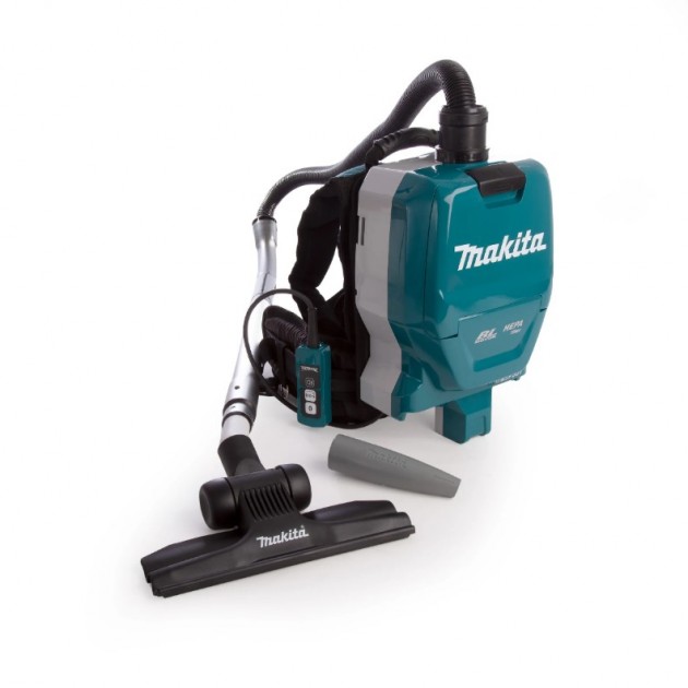 Makita DVC261ZX11 18V+18V = 36V børsteløs backpack støvsuger Luftblåser Støvsuger fra Makita | Elektroimportøren AS